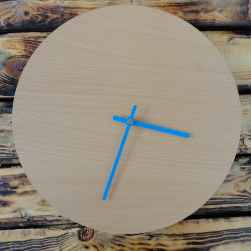 Zegar ścienny KOLOROWY HDF Oliwkowy