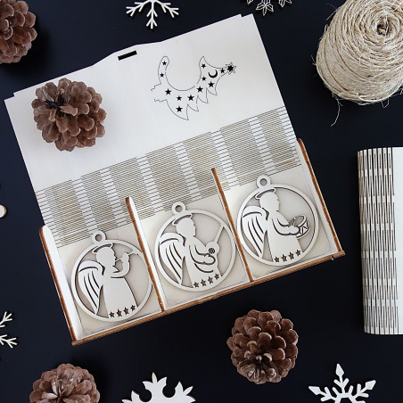 Ozdoby na choinkę, 1 zestaw-18 sztuk