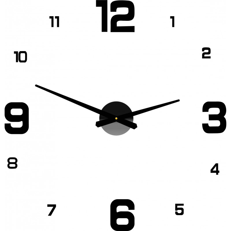 Nowoczesny zegar ścienny JOLYI FOX Plexi