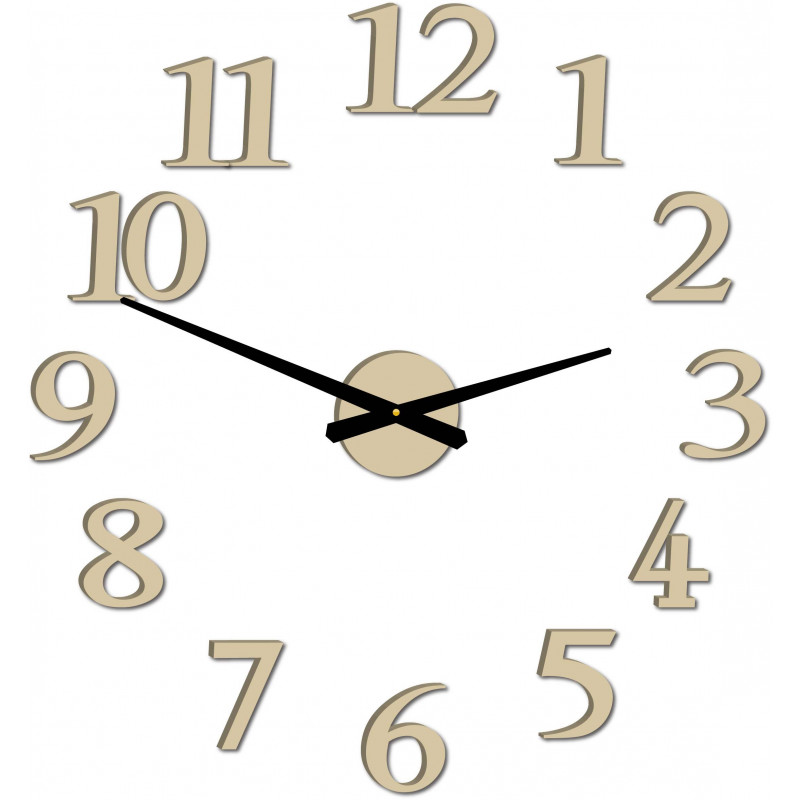 Nowoczesny zegar ścienny JOLYI FOX Plexi