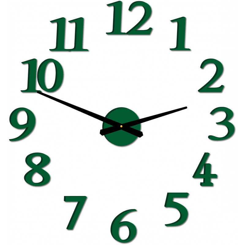 Nowoczesny zegar ścienny JOLYI FOX Plexi