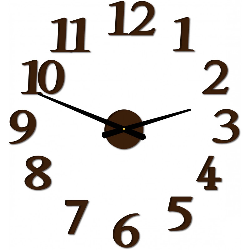 Nowoczesny zegar ścienny JOLYI FOX Plexi