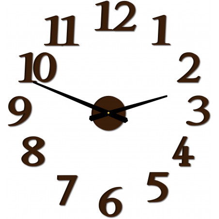 Nowoczesny zegar ścienny JOLYI FOX Plexi