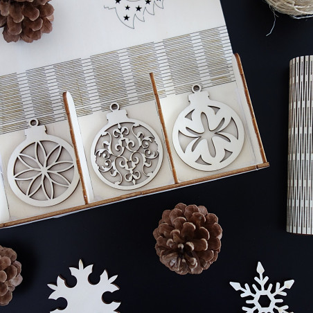 Zestaw świątecznych ozdób na Boże Narodzenie, 1 zestaw 18 sztuk Zestaw świątecznych ozdób na Boże Narodzenie, 1 zestaw 18 sztuk