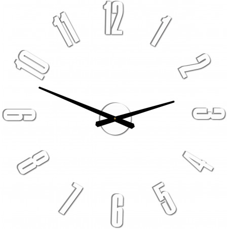 Nowoczesny zegar ścienny ARABSKI PLEXI