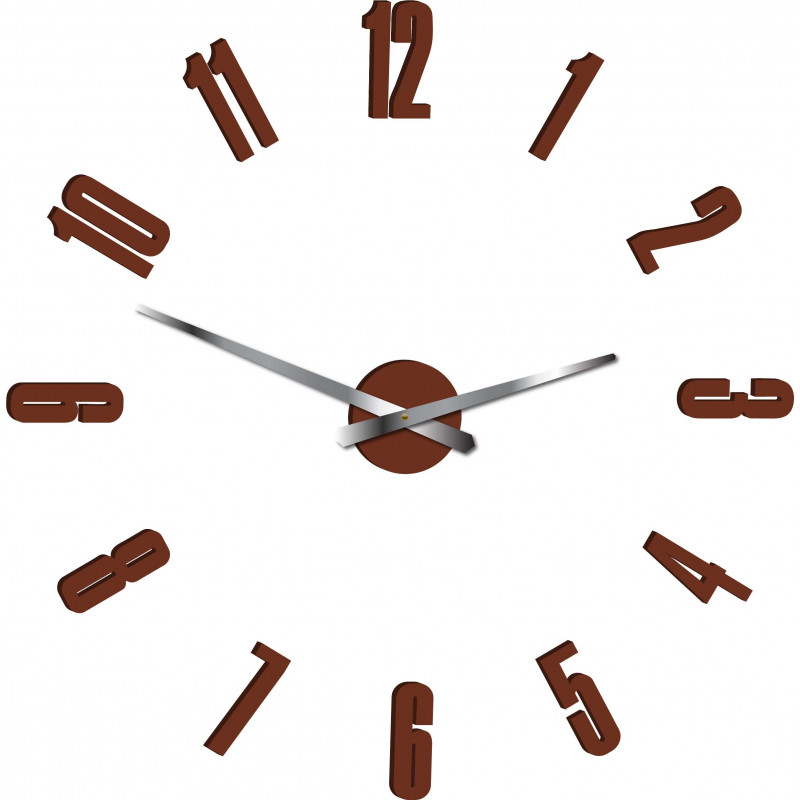 Nowoczesny zegar ścienny ARABSKI PLEXI