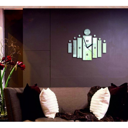 Samoprzylepny zegar ścienny HOJOKER DIY jako prezent