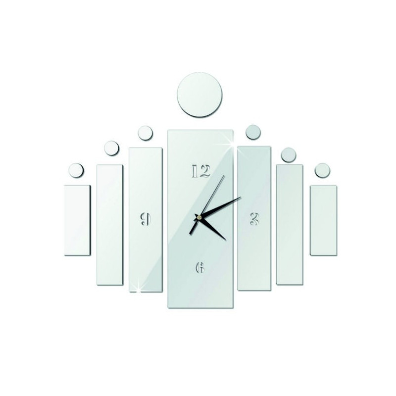 Samoprzylepny zegar ścienny HOJOKER DIY jako prezent