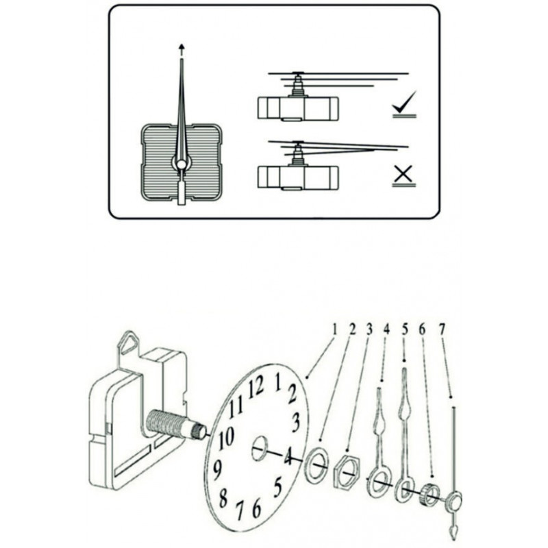 Zegar ścienny kot (lustro zegar na ścianie kota) SIMON