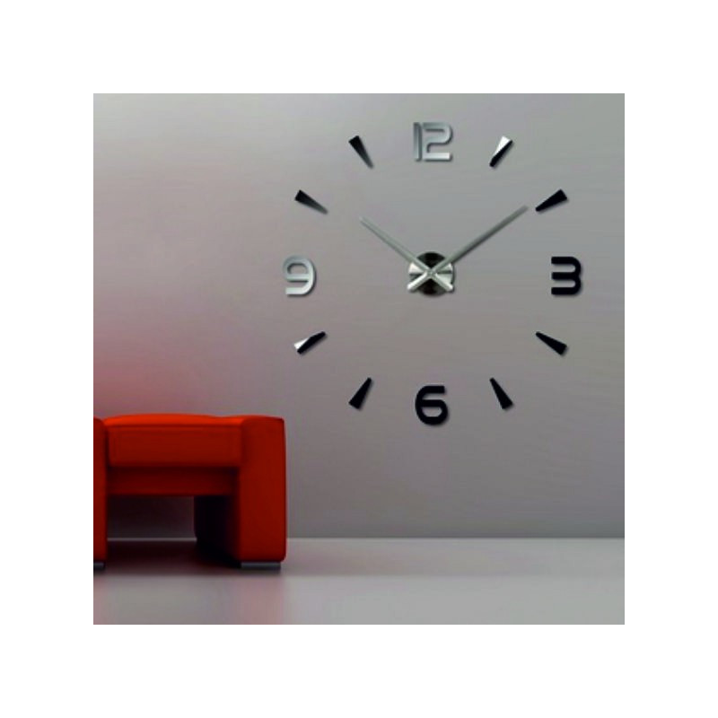 Lustro zegara ściennego   pianka 3D DIY firmy Huawet