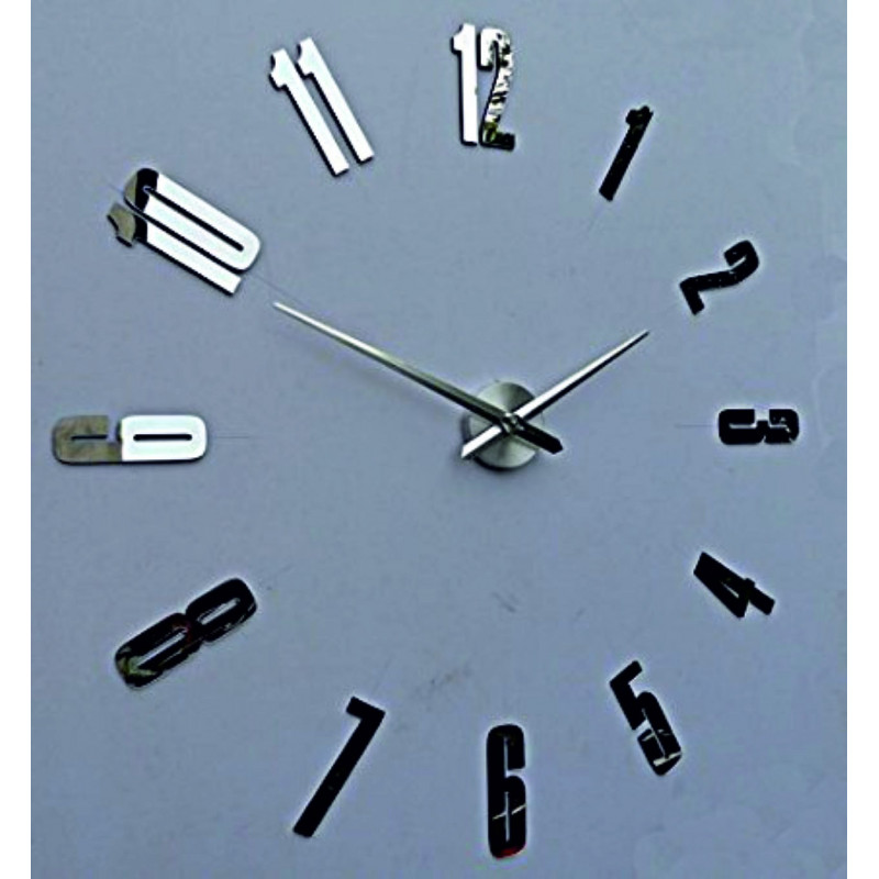 Zegar ścienny HOPARTI 3D DIY jako zdjęcie.