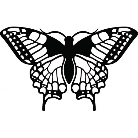 Nocny motyl wyrzeźbiony ze sklejki drewnianej L 420X 257 mm LEOPARTID