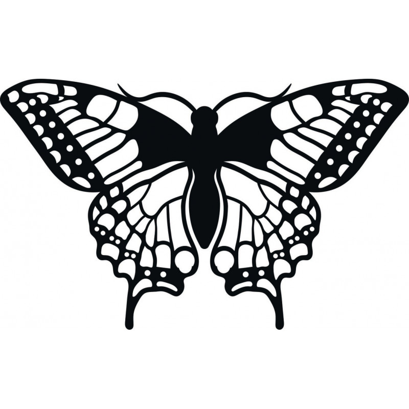 XLL 1100 X 647 mm Nocny motyl wyrzeźbiony ze sklejki drewnianej LEOPARTID