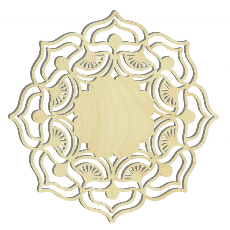 Róża życia uniosła się wokół drewnianego obrazu na sklejkowej ścianie MIREK