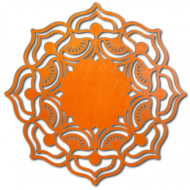 Róża życia uniosła się wokół drewnianego obrazu na sklejkowej ścianie MIREK