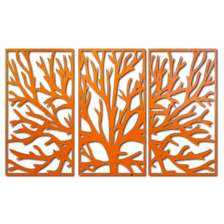 Kolorowy obraz ścienny z gałęzią drzewa do salonu