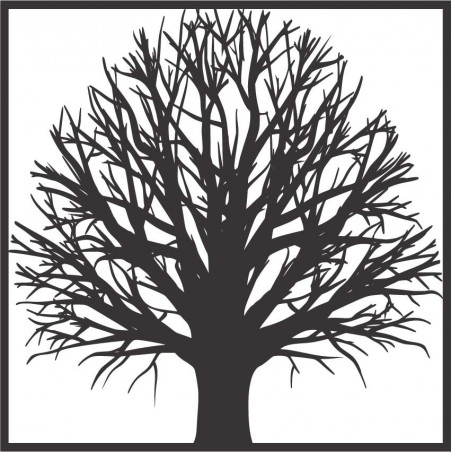 Drewniany obraz ściany drzewa z drzewa sklejki GEMER Drewniany obraz ściany drzewa z drzewa sklejki GEMER