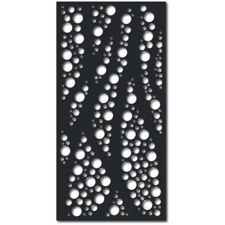 Malowidło ścienne ze sklejki drewnianej Topola OKRĄGŁE