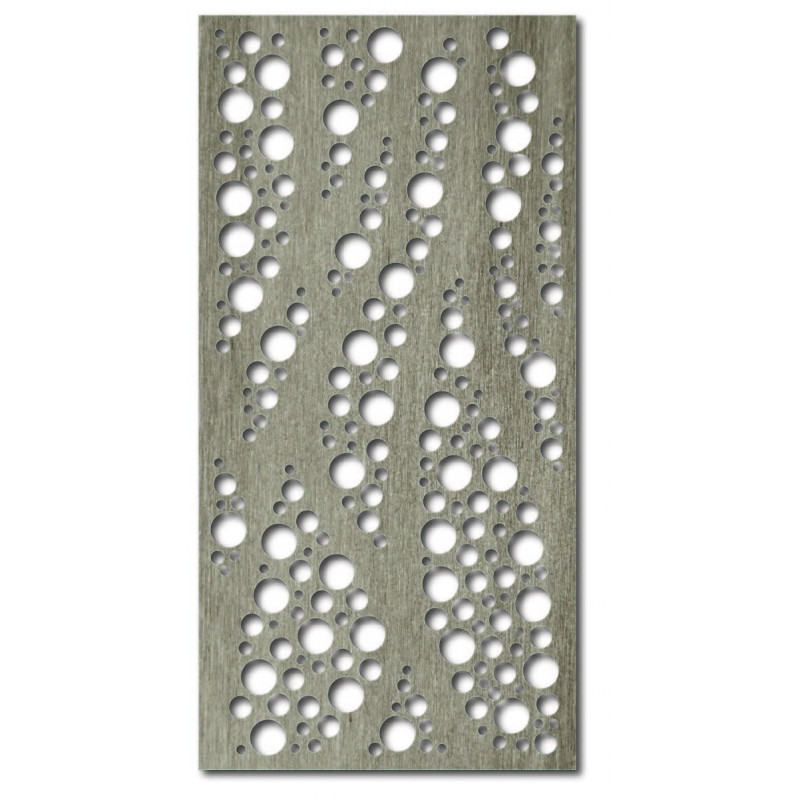 Malowidło ścienne ze sklejki drewnianej Topola OKRĄGŁE