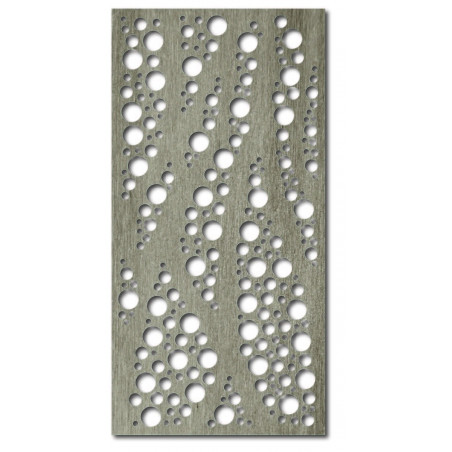 Malowidło ścienne ze sklejki drewnianej Topola OKRĄGŁE