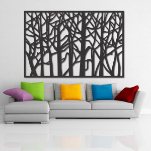 Malowidło ścienne ze sklejki topolowej HOREHOR