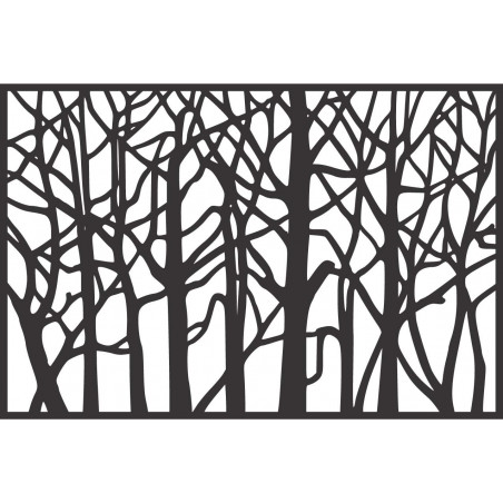 Malowanie ścienne ze sklejki topolowej HOREHOR