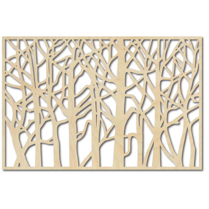 Malowanie ścienne ze sklejki topolowej HOREHOR