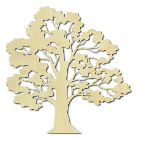 Nowoczesne malowidło ścienne drzewo bonsai drewniana sklejka topolowa ERGLIN