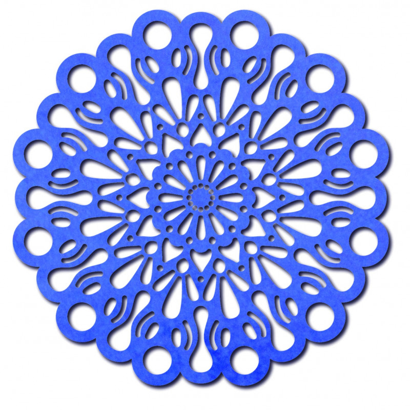 STYLESA Drewniany obraz ścienny wykonany ze sklejki ORFEA PR0224 czarny