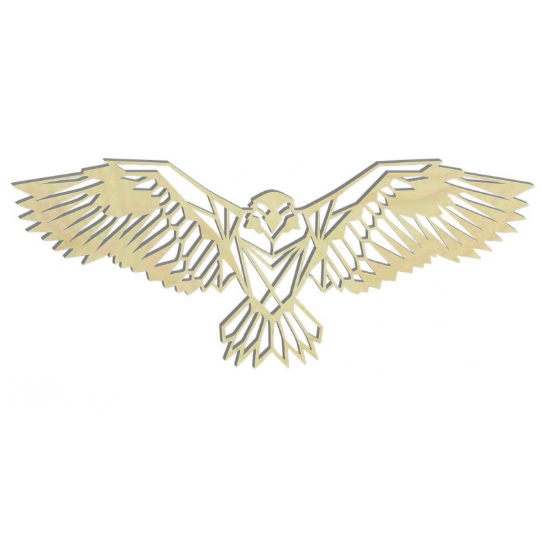 SENTOP rzeźbiony drewniany wizerunek orła PR0233 czarny