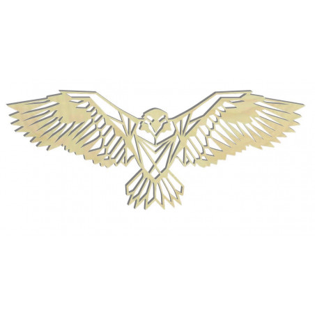 SENTOP rzeźbiony drewniany wizerunek orła PR0233 czarny