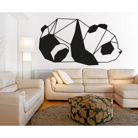 SENTOP Rzeźbiony obraz ścienny niedźwiedź PR0242 czarny