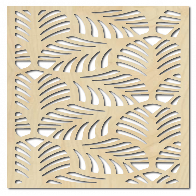 Rzeźbione drewniane ściany obrazu ze sklejki KVADER