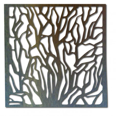 Rzeźbiony drewniany obraz ścienny wykonany ze sklejki KVADERR Rzeźbiony drewniany obraz ścienny wykonany ze sklejki KVADERR