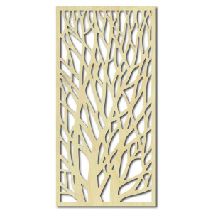 Rzeźbiony drewniany obraz ścienny wykonany ze sklejki FORGER 2