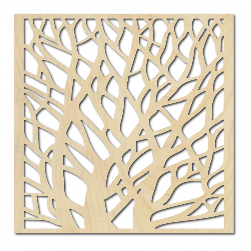 Rzeźbione drewniane ściany obrazu ze sklejki BELOON