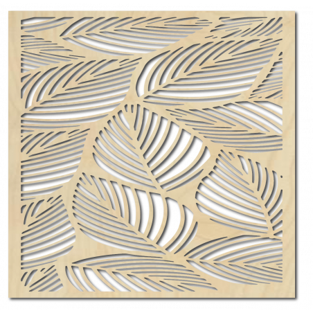 Rzeźbiony obraz z drewna na ścianę z sklejki ORKO