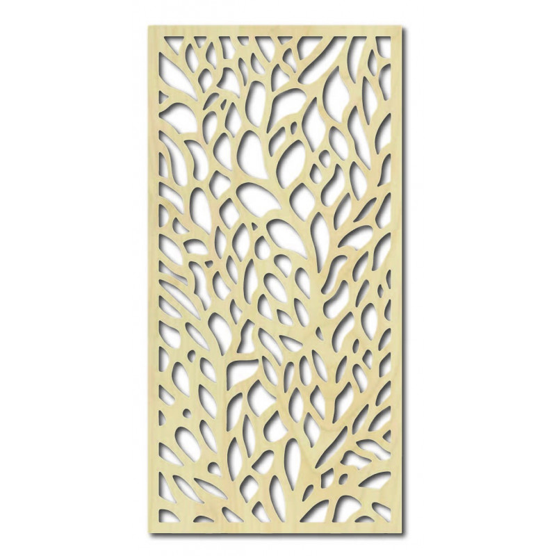 Rzeźbiony drewniany obraz ścienny wykonany ze sklejki LISSER