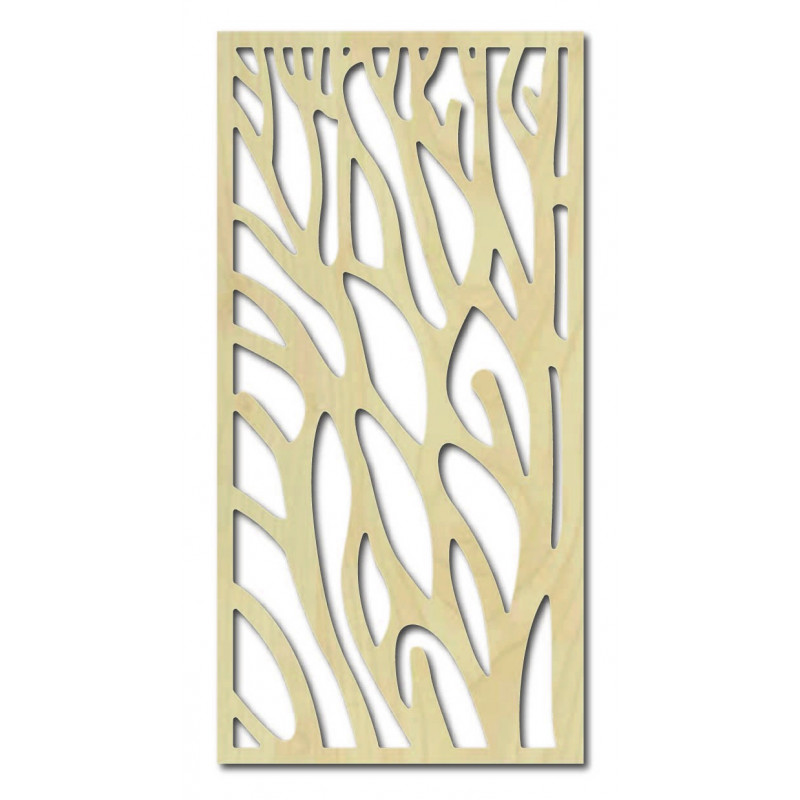 Rzeźbiony drewniany obraz ścienny wykonany ze sklejki LISSER