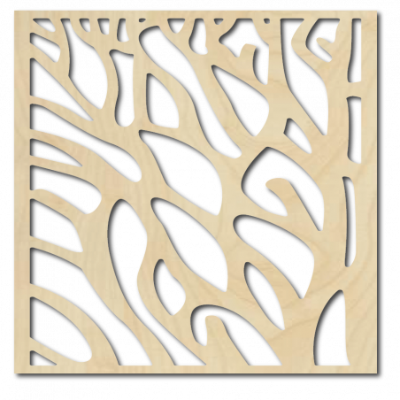 Rzeźbiony obraz na ścianie drewnianej sklejki drzewo