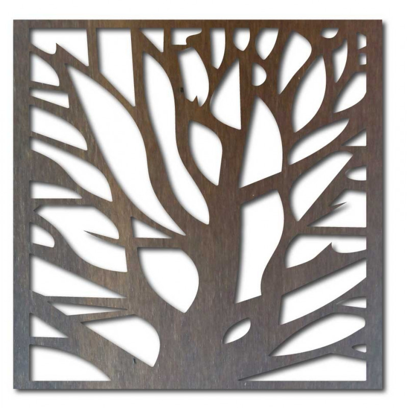 Rzeźbiony obraz na ścianie drewnianej sklejki HORLATF