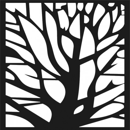 Rzeźbiony obraz na ścianie drewnianej sklejki HORLATF