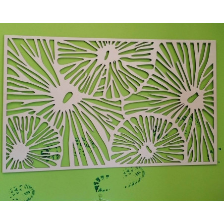 Streszczenie drewniane obraz na ścianie z sklejka efekt 3D SAMUEL