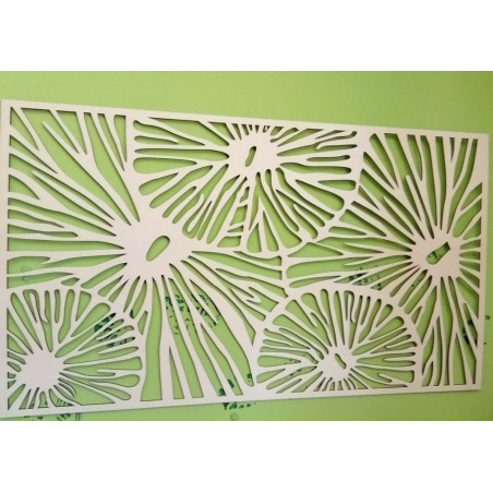 Streszczenie drewniane obraz na ścianie z sklejka efekt 3D SAMUEL