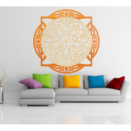 Drewniany obraz, elegancka dekoracja ścienna - FANTASIA