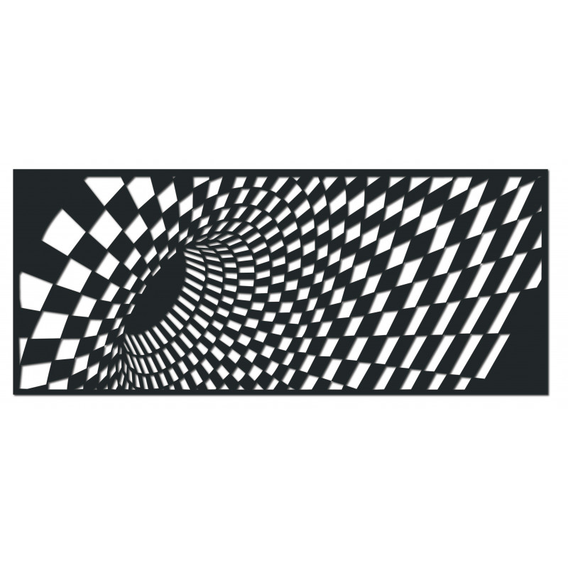 Gustowny obraz na ścianie wykonany z drewnianej sklejki ÚLETT