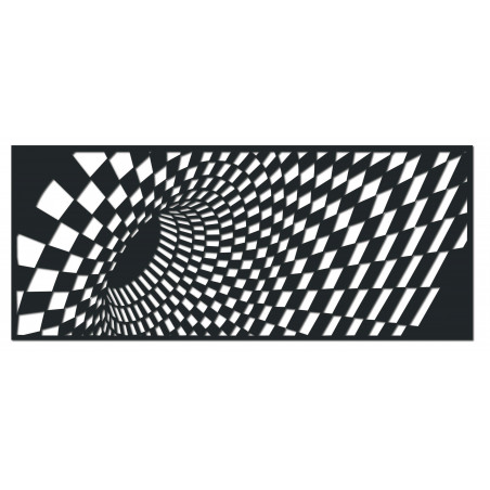 Gustowny obraz na ścianie wykonany z drewnianej sklejki ÚLETT Gustowny obraz na ścianie wykonany z drewnianej sklejki ÚLETT