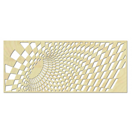 Gustowny obraz na ścianie wykonany z drewnianej sklejki ÚLETT Gustowny obraz na ścianie wykonany z drewnianej sklejki ÚLETT