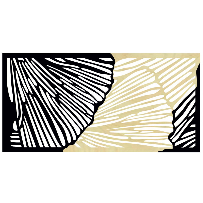 Gustowny obraz ścienny 3D wykonany ze sklejki