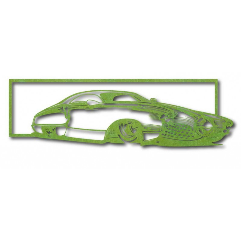 Ekskluzywny obraz na ścianie samochodu...